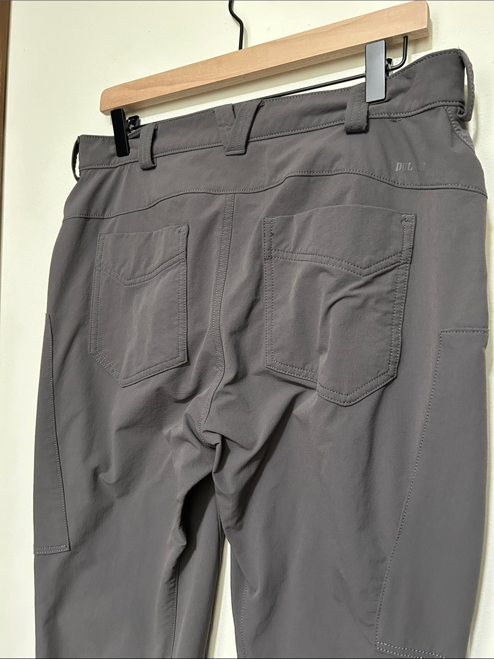 Duluth Trading Flexpedition Stretch skinny Pants in Gray 12 x 29 - Picture 12 of 15
